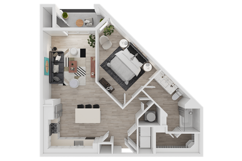 3D Floorplan of A4Alt1
